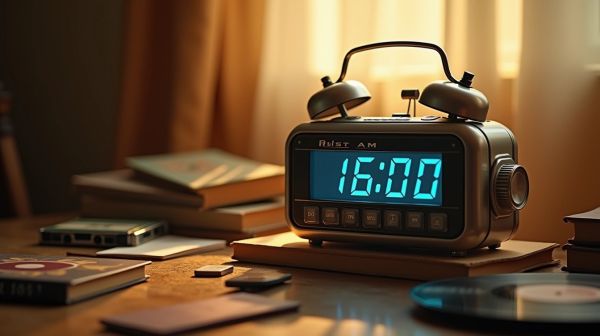 Retrouvez le radio réveil Sony Digicube des années 80